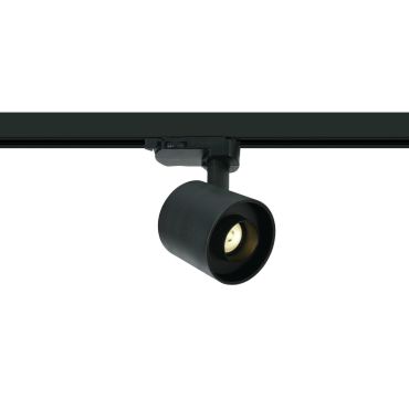 ONE Light Dark Light Tubes - spot sur rail - système de rail triphasé - Ø 6,8 x 6,6 cm - 6W LED inclus - noir
