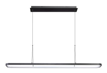 ETH Avenue - suspension - 120 x 20 x 200 cm - LED 36W inclus - noir