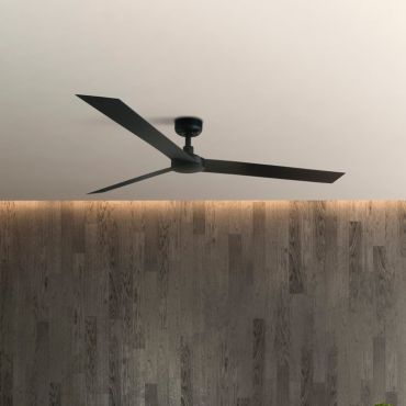 Faro Cruiser XL - ventilateur de plafond - Ø 160 cm - noir mat