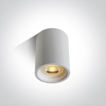 ONE Light Dark Light Cylinders - plafonnier - Ø 7 x 10 cm - blanc