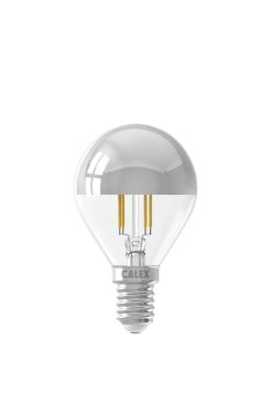 Calex Ampoule LED - Ø 4,5 x 7,7 cm - E14 - 4W - dimmable - 2700K - transparente avec réflecteur