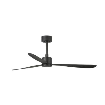 Faro Amelia - ventilateur de plafond - Ø 132 x 26 cm - 6 vitesses - inclus télécommande avec minuterie - noir