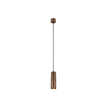 VK Lighting Edelle - suspension - Ø 5,6 x 173 cm - bronze