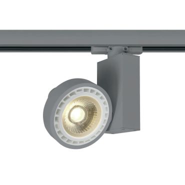 ONE Light GU10 R111 - spot sur rail - système de rail triphasé - 16,2 x 18,2 cm - gris