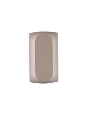 Nova Luce Elli - applique murale - 10,5 x 6 cm - 8W LED inclus - café moka et noir mat