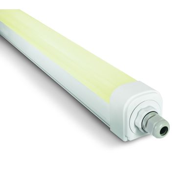 ONE Light Industrial LED - 61 x 6,2 x 5,8 cm - 15W - 4000K - IP66 - blanc