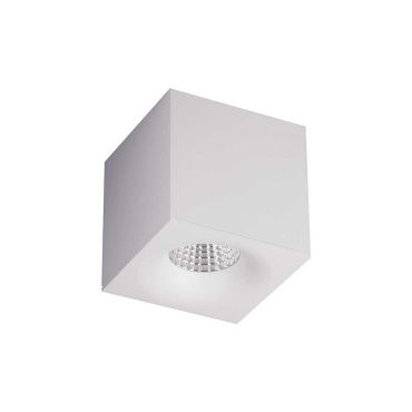 Artdelight Brick - plafonnier - 10 x 10 x 10 cm - 11W LED dimmable inclus - blanc