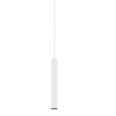 Faro Neso Top - lampe suspendue pour rail magnétique - Ø 3,5 x120 x 16,5 cm - 5W LED blanc chaud (2700K) inclus - 40° faisceau - blanc