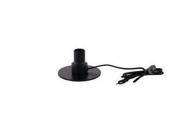 Artdelight Disk - lampe à poser - Ø 10 x 13,2 cm - noir