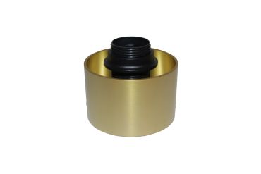 Artdelight Rosario - support de lampe pour PL 202 - Ø9,5 x 9,5 cm - or