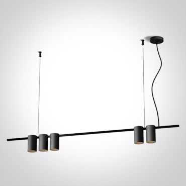ONE Light Pendants - lampe suspendue - 100 x 150 cm - noir