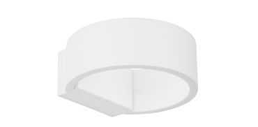 Nova Luce Enna - applique murale - 13,5 x 13,5 x 5 cm - 6W LED inclus - blanc sable