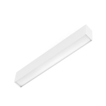 Faro Neso Line - luminaire pour rail magnétique - 32 x 3,4 x 5,6 cm - 13W DALI LED dimmable blanc chaud (3000K) inclus - blanc