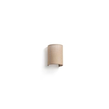 Faro Otton Round - applique - 12 x 15 x 20,5 cm - jute