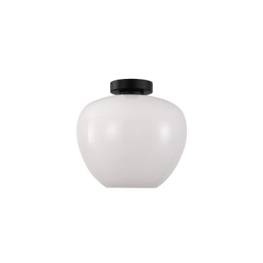 Artdelight Windsor - plafonnier - Ø 29 x 27,7 cm - blanc