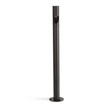 Faro Bezel - lampe de jardin - Ø 4 x 60 cm - 8W LED inclus - IP65 - noir