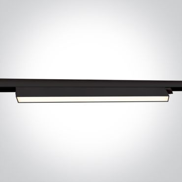 ONE Light Linear Box Lights CCT V - spot sur rail - 96,4 x 3,8 x 5,5 cm - 48W LED inclus - noir