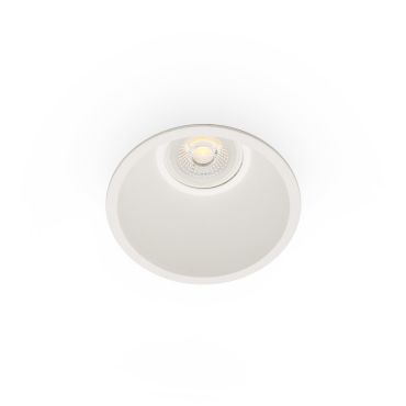 Faro Fresh - spot encastrable - Ø 90 mm, Ø 83 mm encastrable - IP44 - blanc mat