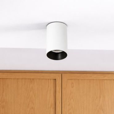 Faro Stan - plafonnier - Ø 6 x 10,5 cm - blanc mat