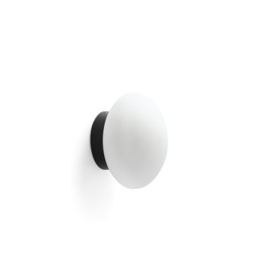 Faro Nubo 150 - applique murale - Ø 15 x 10,1 cm - 9,7W LED inclus - IP44 - noire mat et blanche