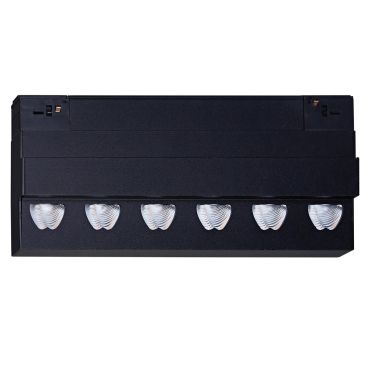 VK Lighting Kona - système de rail magnétique - spot sur rail - 30 x 2,4 x 12,3 cm - 18W dimmable LED inclus - noir