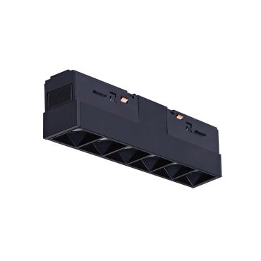 MODÈLE D’EXPOSITION - VK Lighting Kona - système de rail magnétique - barre de rail - 11,2 x 2 x 5,3 cm - 9W LED inclus - 1-10V dimmable - noir