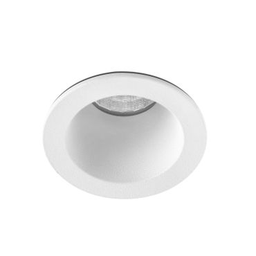 Faro Fox - spot à encastrer - Ø 40 mm, Ø 35 mm à encastrer - 3-5W LED dimmable inclus - blanc mat