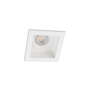 Faro Moist - spot encastrable - 90 x 90 mm, 78 x 78 mm encastrable - IP44 - blanc mat