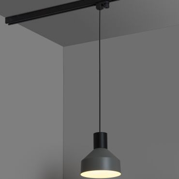 Faro - connecteur de rail pour suspension - noir mat
