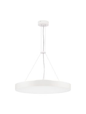 Nova Luce Perfect Profile - lampe suspendue - Ø 60 x 120 cm - 40W LED dimmable inclus - blanc
