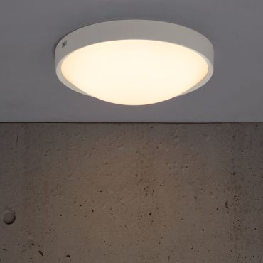 Nordlux Altus - plafonnier - Ø 29,8 x 9 cm - 13W LED inclus - blanc