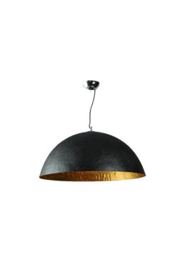 ETH Mezzo Tondo - suspension - Ø 70 x 145 cm - noir et or