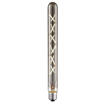 VK Lighting lampe à incandescence - Ø 3 x 30 cm - E27 - 5W dimmable - 2700K - fumé