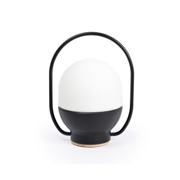 Faro Take Away - lampe portable - Ø 11,8 x 20 cm - 1,5W LED inclus - noir mat