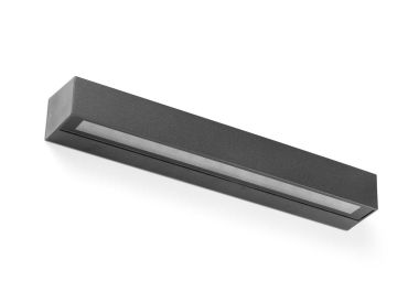 Faro Dora 28 - applique murale extérieure - 50 x 7,9 x 6,6 cm - 28W LED inclus - IP65 - anthracite