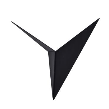VK Lighting Asteri - applique murale - 24,5 x 7,5 x 20,5 cm - 3W LED inclus - noir