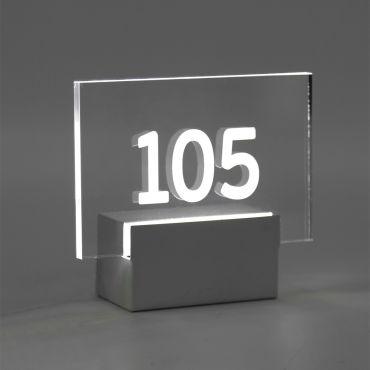 VK Lighting Domatio - applique murale - 15 x 7 x 13 cm - 2W LED inclus - nickel mat