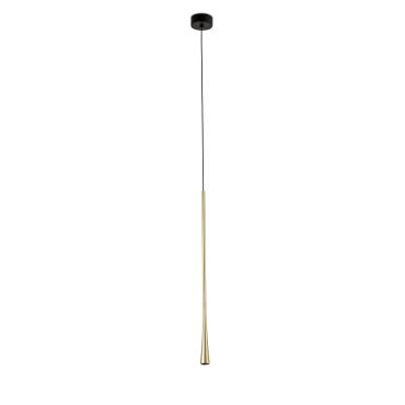 Faro Diana 600 - lampe suspendue - Ø 3,2 x 60 cm - 6W LED inclus - or satiné