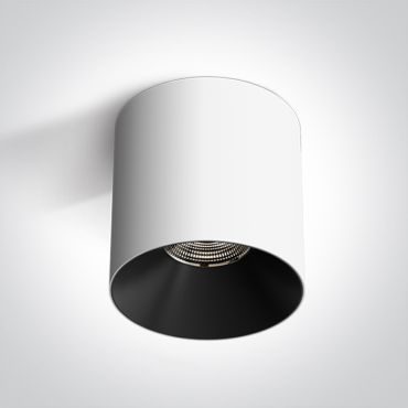 ONE Light Wall &amp; Ceiling LED - spot en saillie 1L - Ø 12 x 12 cm - 25W LED inclus - blanc
