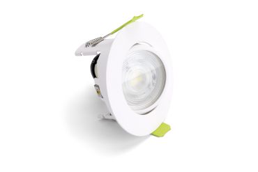 Integral LED Evofire 85 - spot encastrable - Ø 85 mm, Ø 70 mm encastrement - blanc