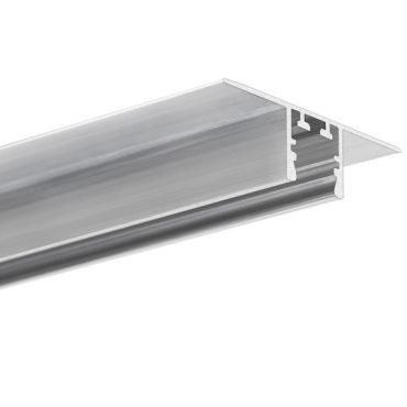 KLUS PDS-T - profilé LED encastré pour plaque de plâtre de 12 mm - largeur de fenêtre 1,62 cm - aluminium