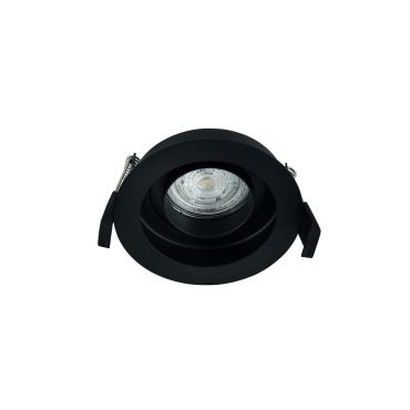 Nova Luce Cedi - spot encastrable - Ø 100 mm, Ø 95 mm encastrable - noir sable