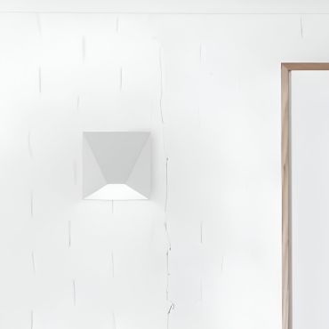 Nova Luce Bazz - applique murale - 16 x 5 x 16 cm - 3W LED inclus - blanc sable