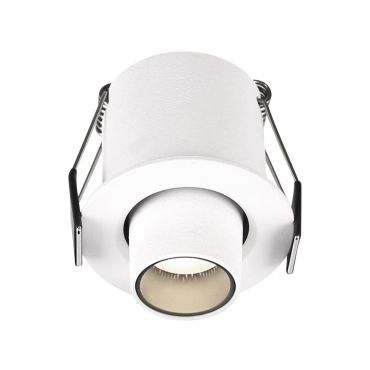 Nova Luce Desert - spot - Ø 5,2 x 6,8 cm - 3W LED inclus - blanc
