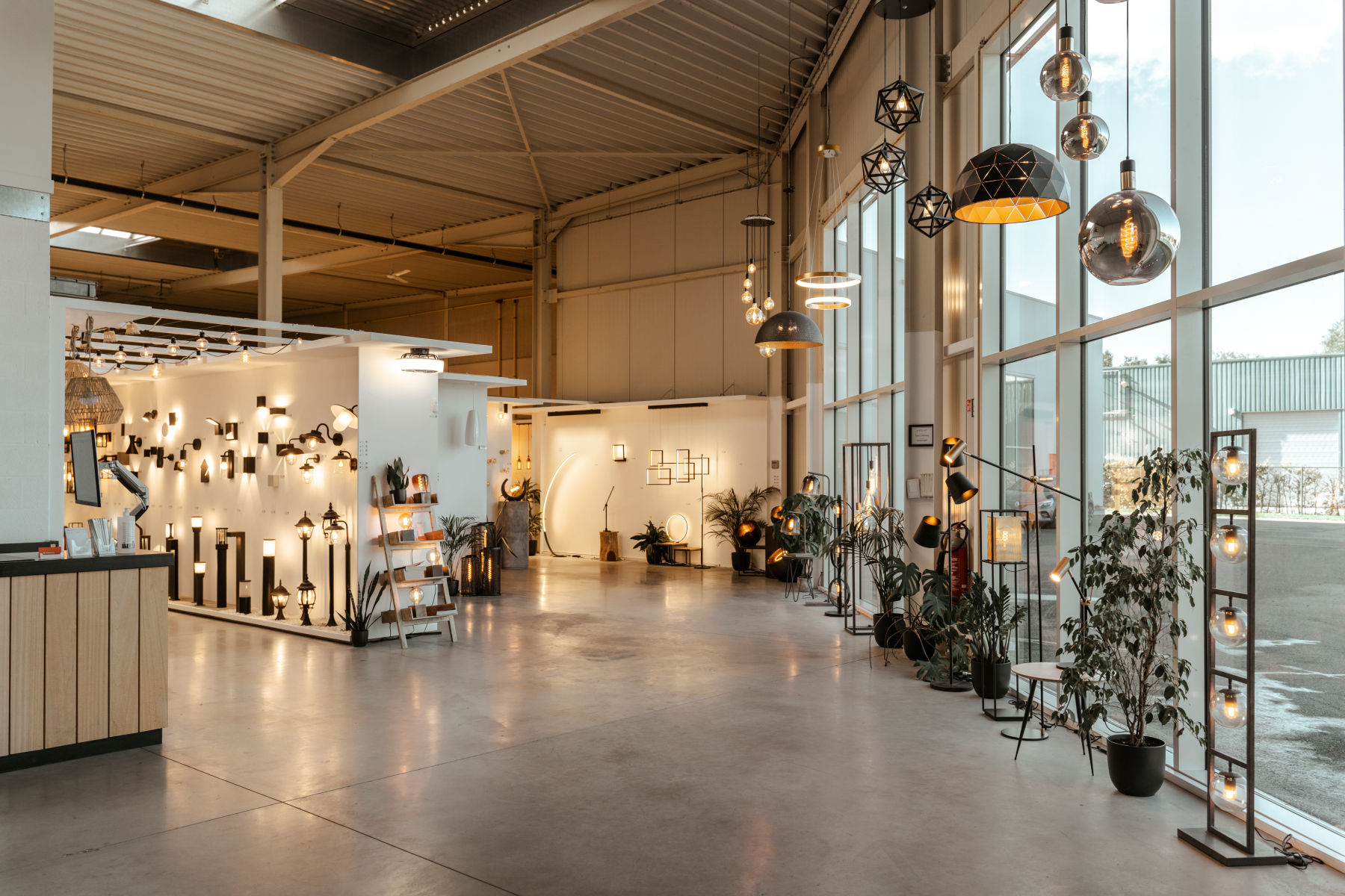 Intérieur showroom