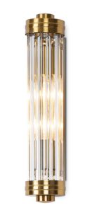 Maxlight Florence - applique murale - 9 x 9,5 x 40 cm - laiton