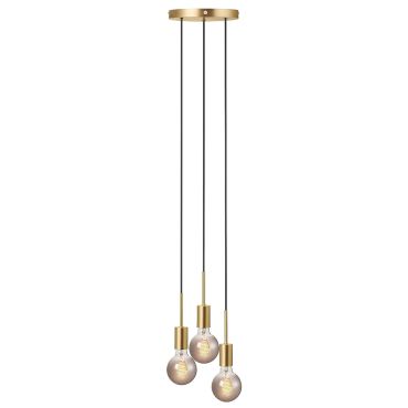 Nordlux Paco - lampe suspendue - Ø 22,6 x 217,3 cm - laiton