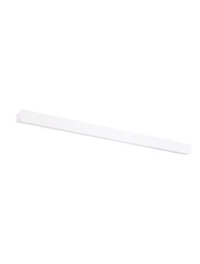Nova Luce Path - applique murale extérieure - 4,7 x 100 x 6 cm - 19W LED inclus - IP65 - blanc sablé