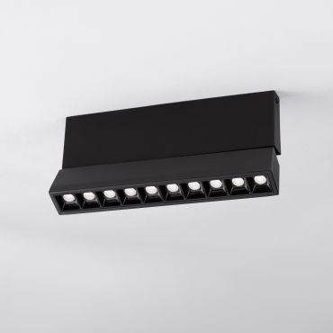 Nova Luce Pad - plafonnier - 27,5 x 4 x 12,2 cm - 15W LED inclus - noir