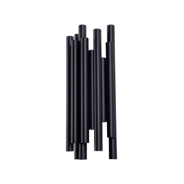 Maxlight Organic - applique murale - 19 x 10 x 43 cm - 8 x 1W LED dimmable inclus - noir